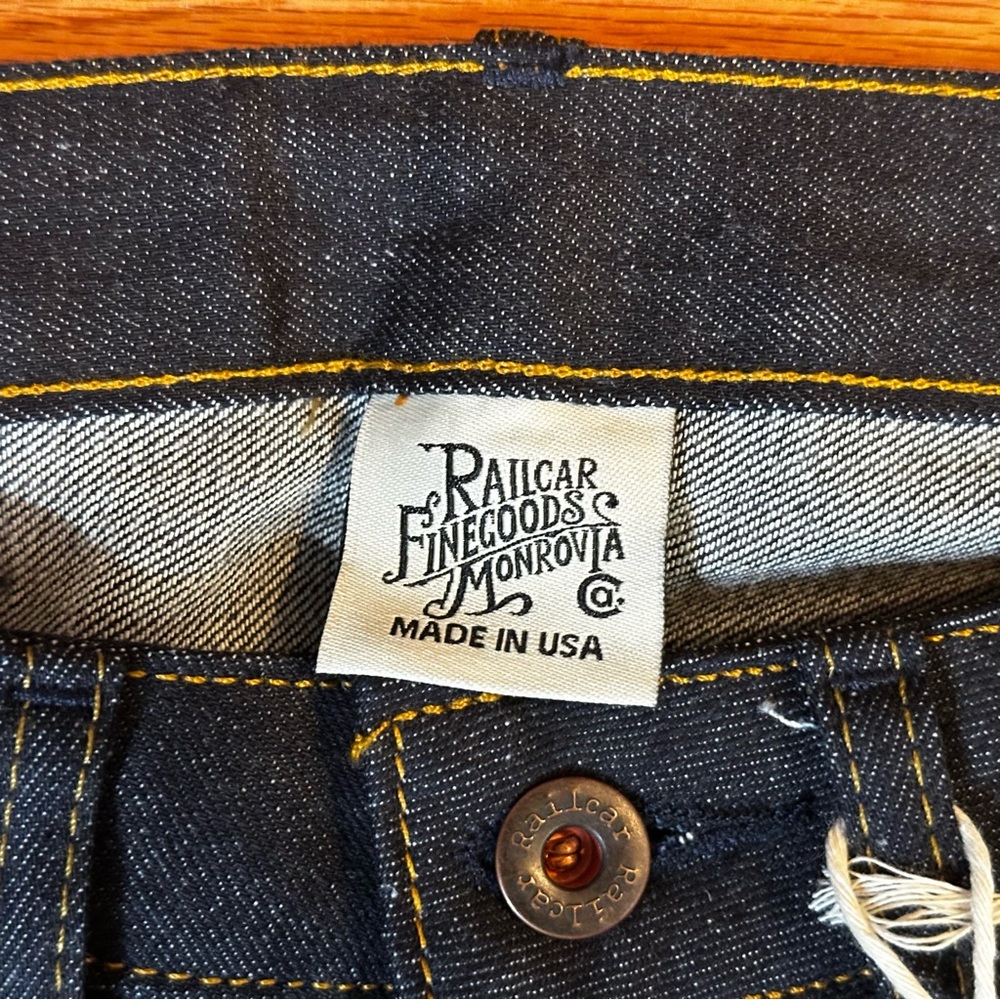 Railcar Fine Goods Vixen Selvedge Women’s Jeans - Picture 5 of 6